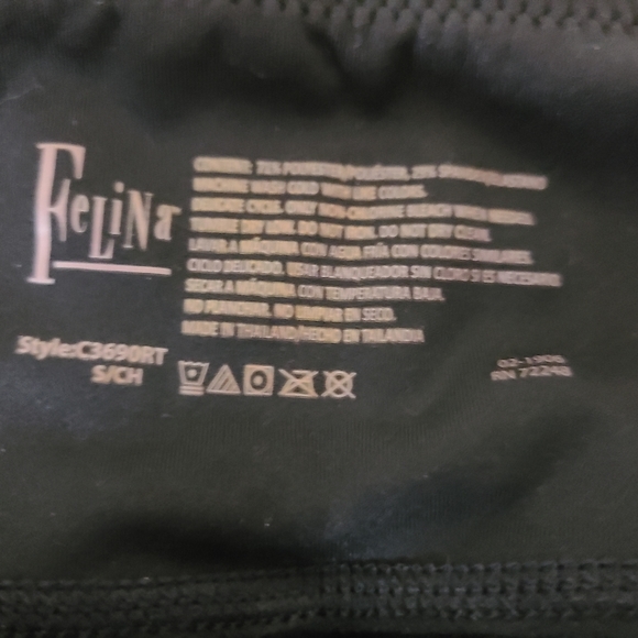 FELINA BLACK LEGGINGS - Picture 2 of 3